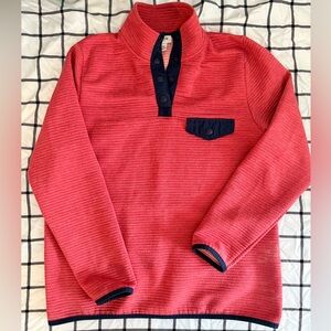 J. Crew Women’s Crimson Sweater with Midnight Details